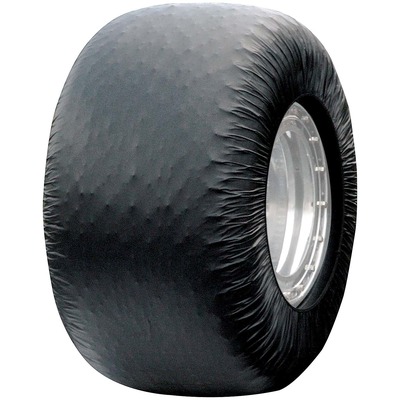 Allstar tire cover fits over racing tires to protect tires from damaging UV rays.